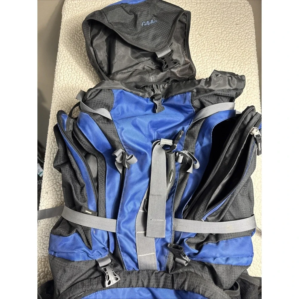 Cabela's Internal Frame Multi Day 65-75L Hiking Backpack Heavy Duty VERY NICE!!!